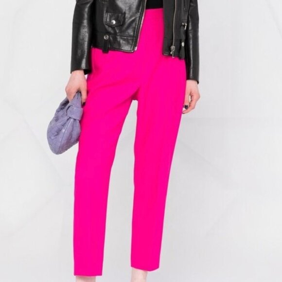 Alexander McQueen Cropped Tailored Pants